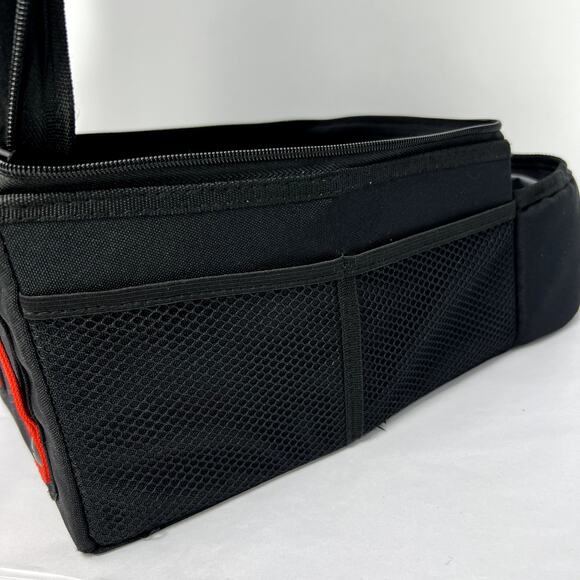 Britax Car Seat Caddy Organizer Insulated cup holders Black Eight Mesh Pockets - Picture 9 of 9